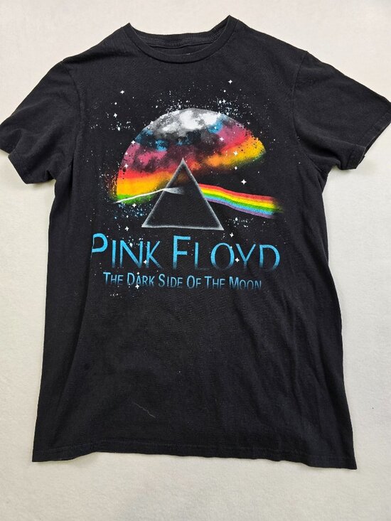 Pink Floyd Tops - Pink Floyd The Dark Side Of The Moon Black Graphic T-Shirt Womens Small